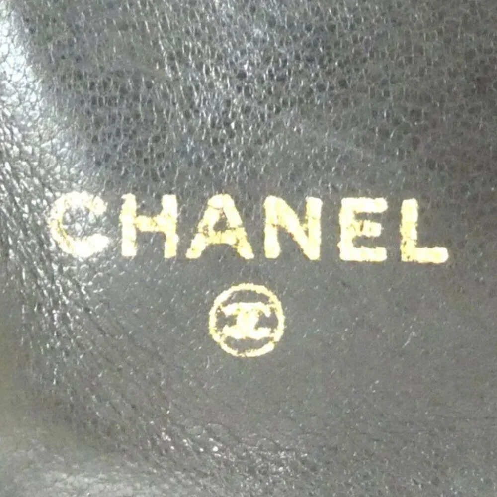 CHANEL COCO CC Long clutch leather lambskin wallet - Picture 7 of 8